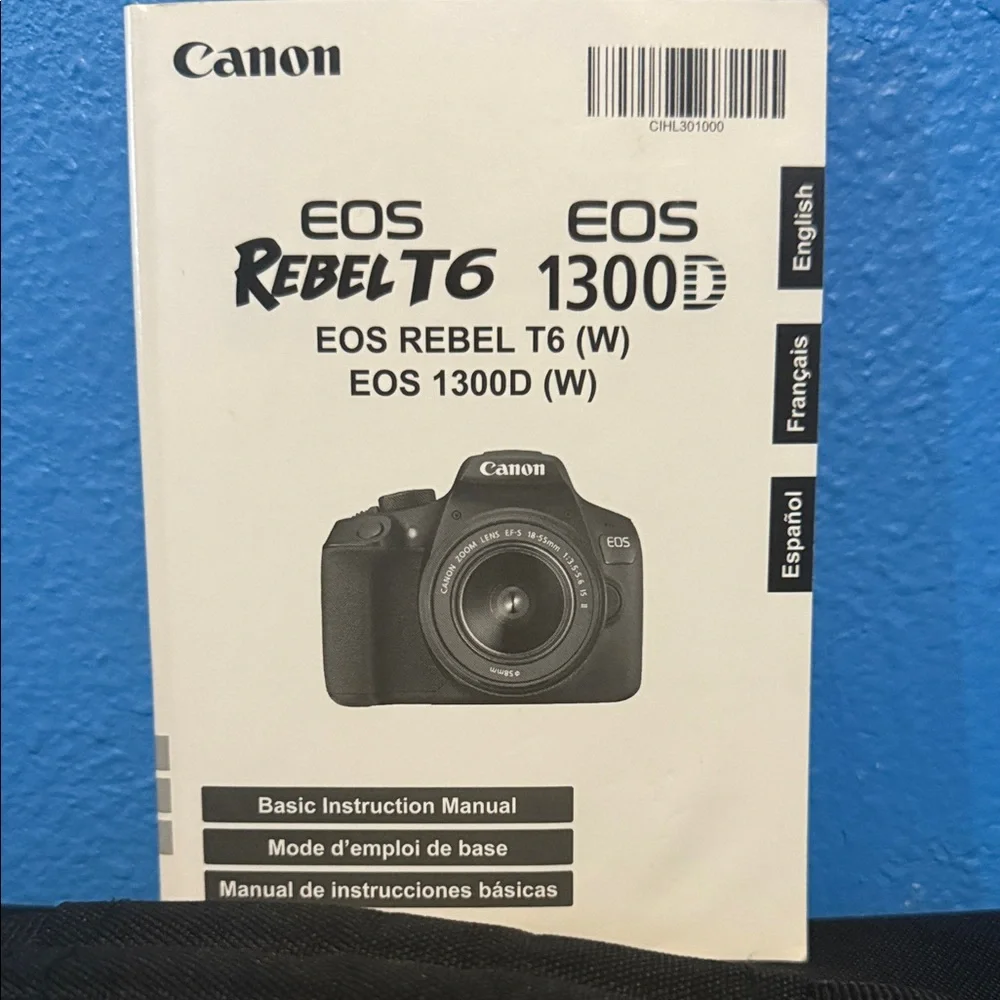 Canon EOS Rebel 1300D DSLR Camera Kit - Black
